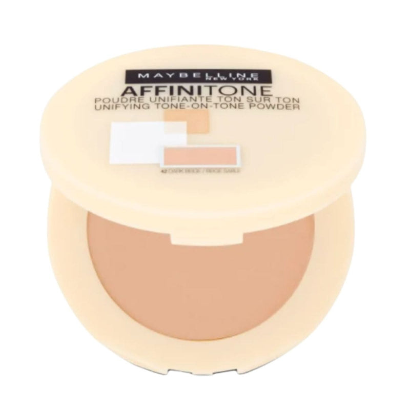Maybelline Affinitone Pressed Powder - Dark Beige 42 | Discount Brand Name Cosmetics