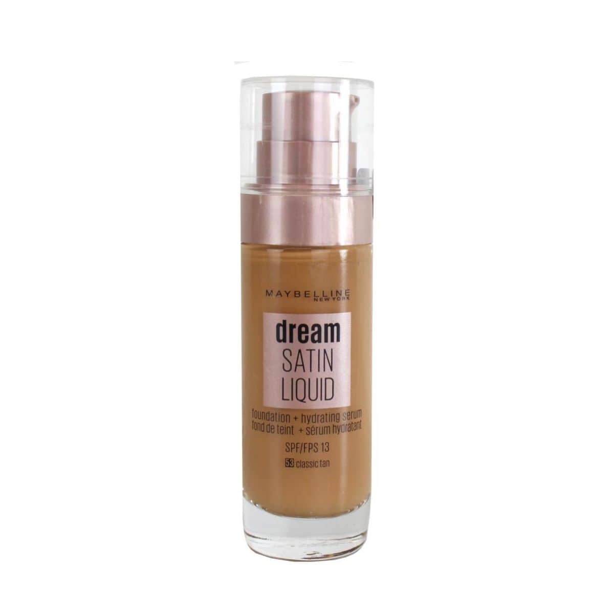Maybelline Dream Satin Liquid Foundation - Classic Tan 053 | Discount Brand Name Cosmetics
