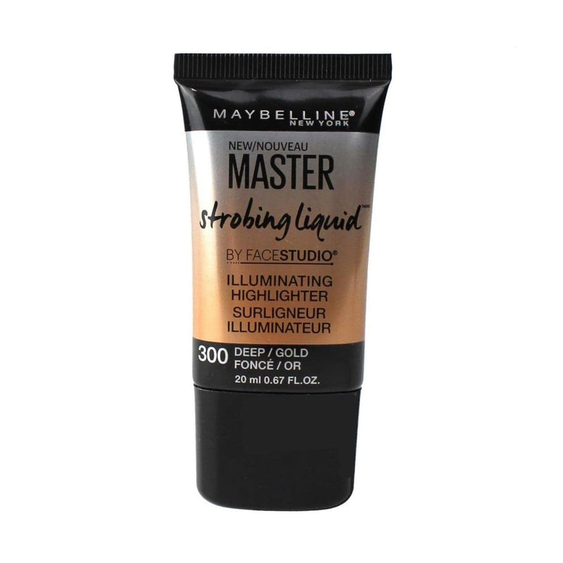 Maybelline Facestudio Master Strobing Liquid - Deep Gold 300 | Discount Brand Name Cosmetics