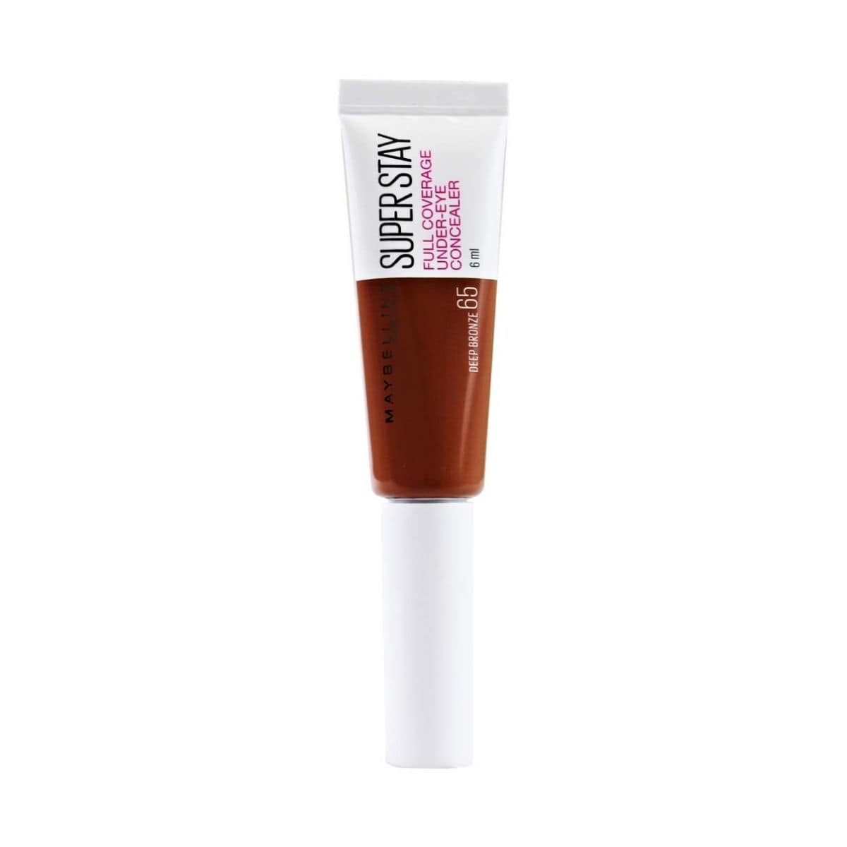 Maybelline Superstay Full Coverage Under Eye Liquid Concealer - Deep Bronze 65 | Discount Brand Name Cosmetics