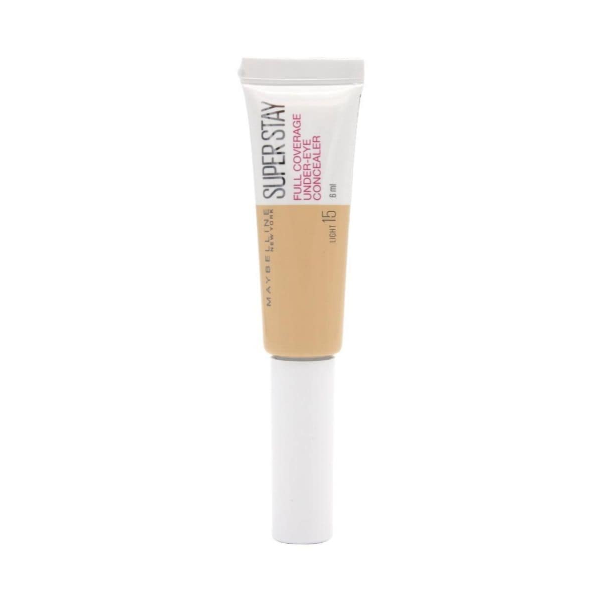 Maybelline Superstay Full Coverage Under Eye Liquid Concealer - Light 15 | Discount Brand Name Cosmetics
