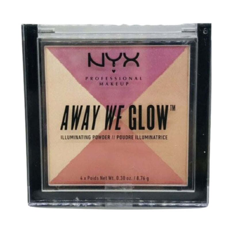 NYX Away We Glow Illuminating Powder - Sunset Blvd 05 | Discount Brand Name Cosmetics