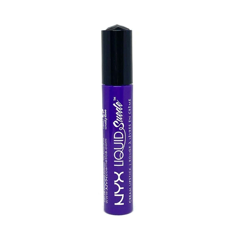 NYX Liquid Suede Cream Lipstick - Amethyst 10 | Discount Brand Name Cosmetics