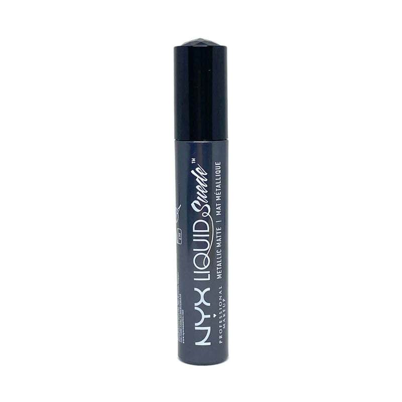 NYX Liquid Suede Metallic Matte Lipstick - Go Rouge 40 | Discount Brand Name Cosmetics
