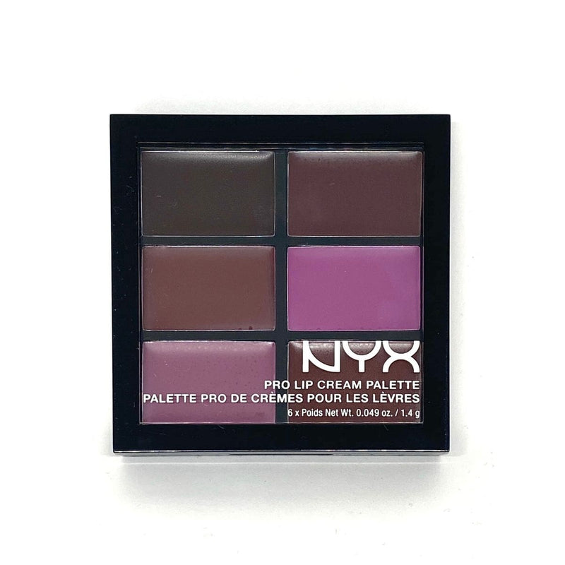 NYX Pro Lip Cream Palette - The Plums 04 | Discount Brand Name Cosmetics