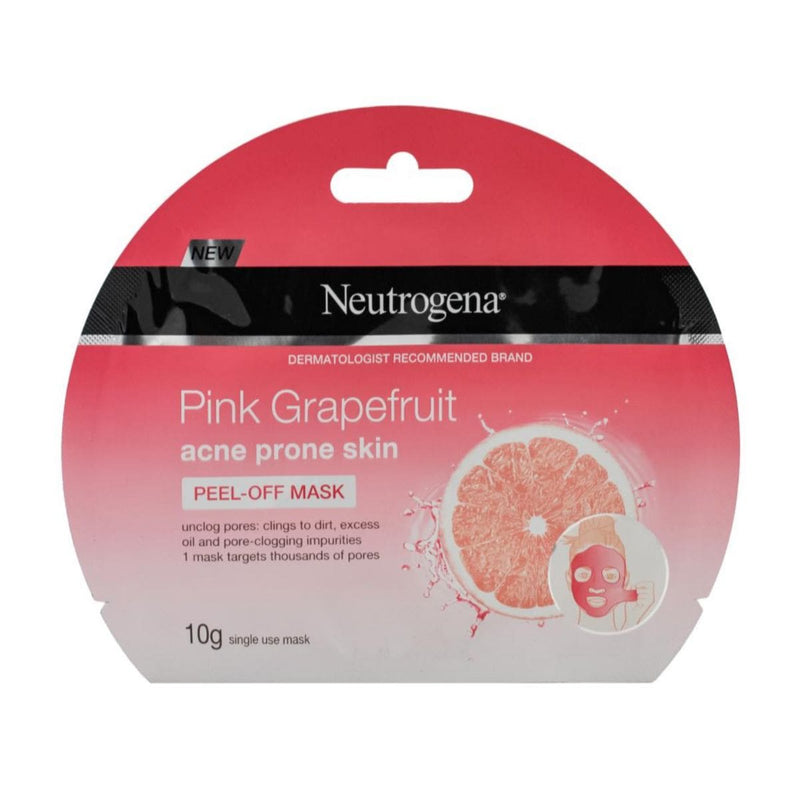 Neutrogena Pink Grapefruit Acne Prone Skin Peel Off Mask | Discount Brand Name Cosmetics