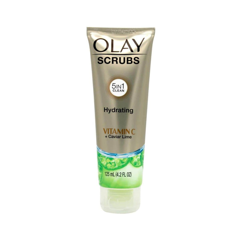 Olay 5-in-1 Vitamin C Scrub - Hydrating - 125ml | Discount Brand Name Cosmetics