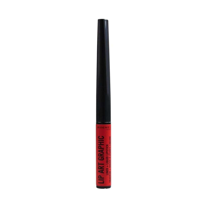 Rimmel Lip Art Graphic Liner & Liquid Lipstick - Hot Spot 610 | Discount Brand Name Cosmetics