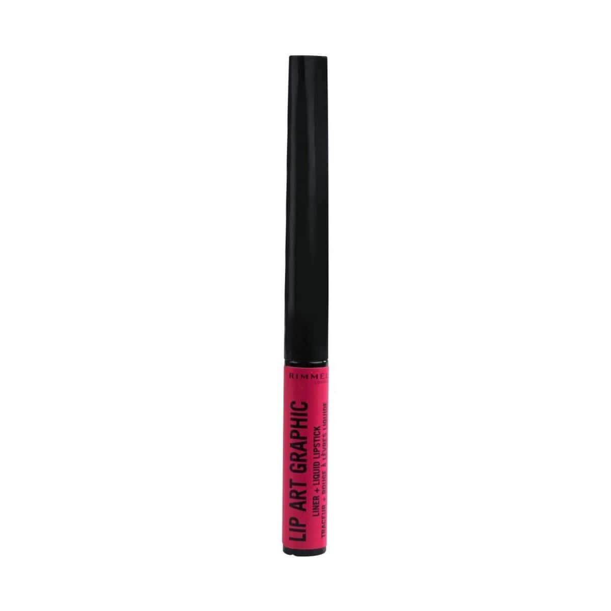 Rimmel Lip Art Graphic Liner & Liquid Lipstick - Own Your Power 870 | Discount Brand Name Cosmetics