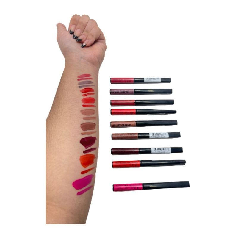 Rimmel Lip Art Graphic Liner & Liquid Lipstick - Hot Spot 610