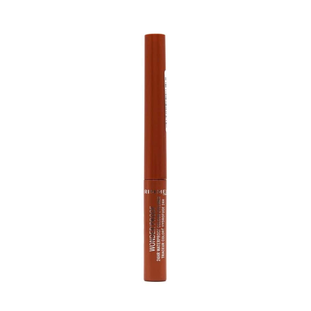 Rimmel Wonder'Proof 24hr Waterproof Colour Eyeliner - True Copper 001 | Discount Brand Name Cosmetics