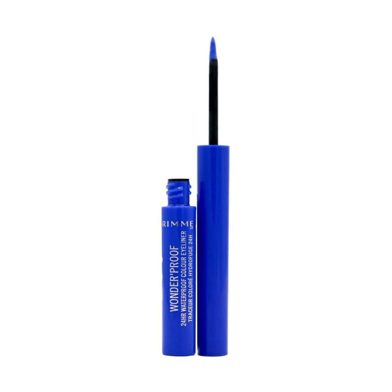 Rimmel Wonder'Proof 24hr Waterproof Colour Eyeliner - Pure Blue 005 | Discount Brand Name Cosmetics