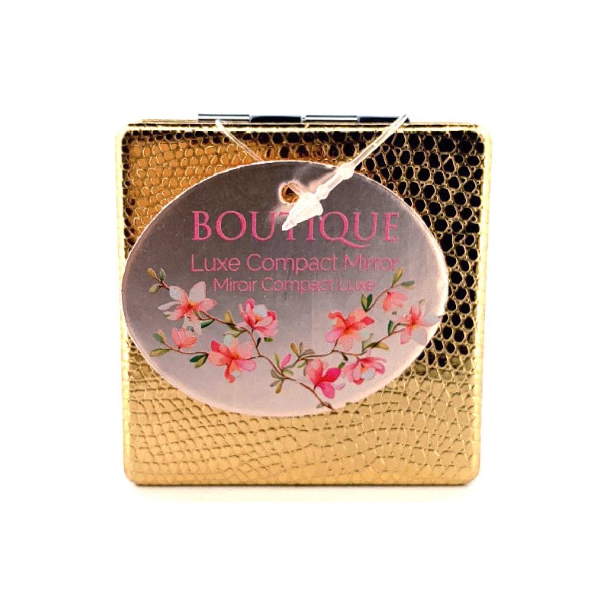 Royal Boutique Luxe Compact Mirror - Gold | Discount Brand Name Cosmetics