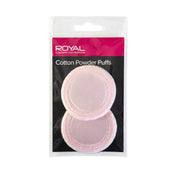 Royal Cosmetics Cotton Powder Puffs - 2 Puffs | Discount Brand Name Cosmetics