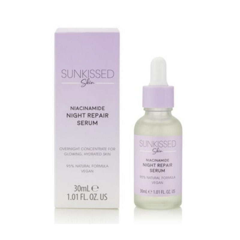 SUNkissed Skin Niacinamide Night Repair Serum - 30ml | Discount Brand Name Cosmetics