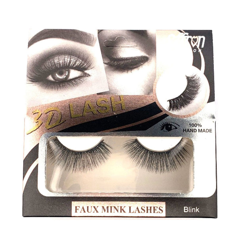 Saffron 3D Faux Mink Lashes - Blink | Discount Brand Name Cosmetics