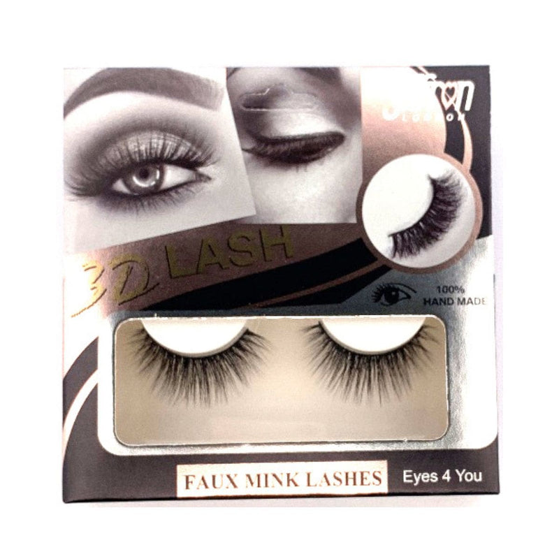 Saffron 3D Faux Mink Lashes - Eyes 4 You | Discount Brand Name Cosmetics