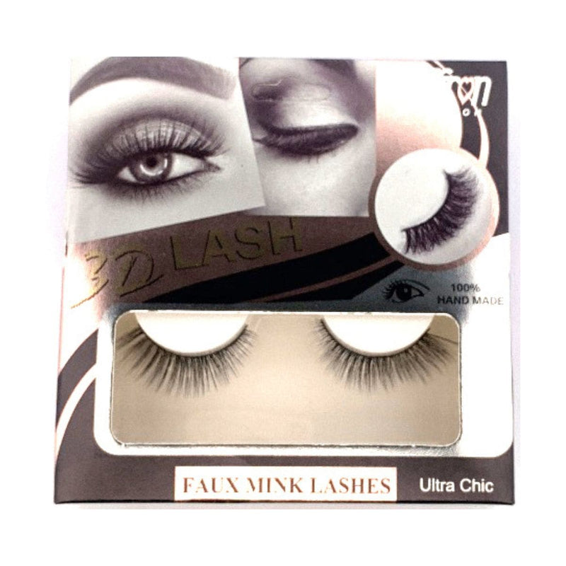 Saffron 3D Faux Mink Lashes - Ultra Chic | Discount Brand Name Cosmetics