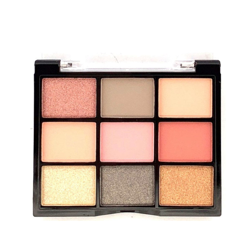 Saffron 9 Colours Eyeshadow - Ash 04 | Discount Brand Name Cosmetics