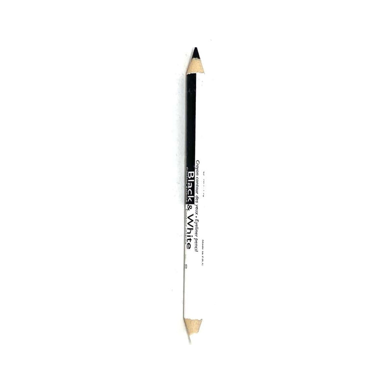 Saffron London 2in1 Black & White Eyeliner Pencil - Black & White | Discount Brand Name Cosmetics