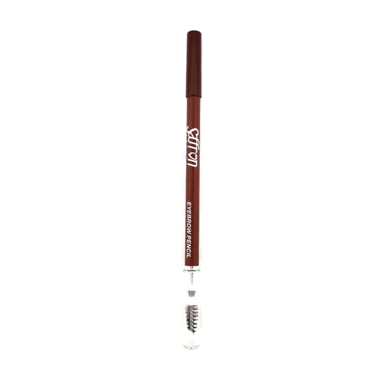 Saffron Eyebrow Pencil with Brush - Brown | Discount Brand Name Cosmetics