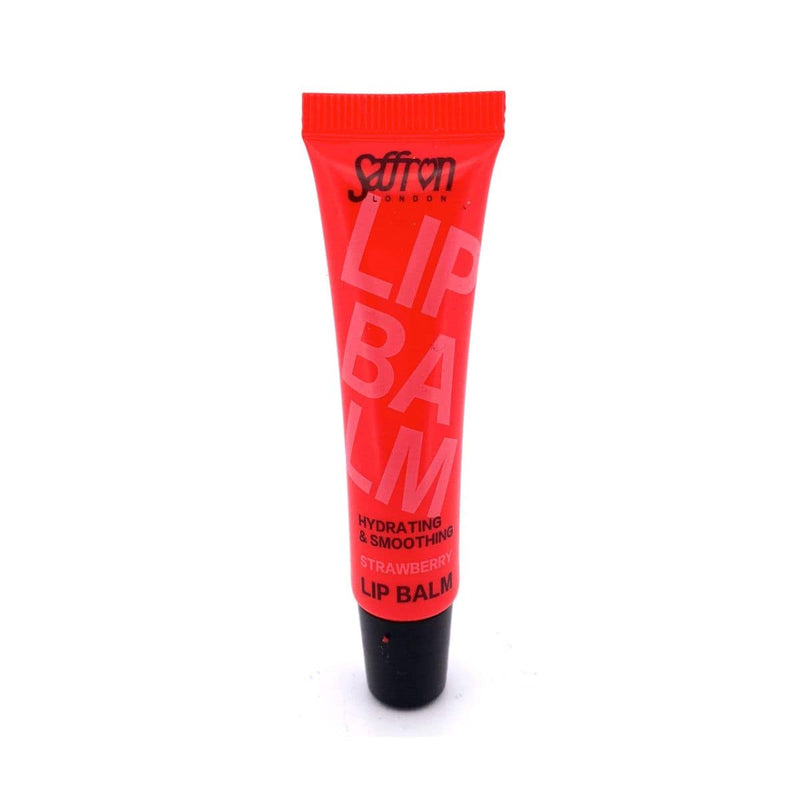 Saffron Hydrating & Smoothing Lip Balm - Strawberry | Discount Brand Name Cosmetics