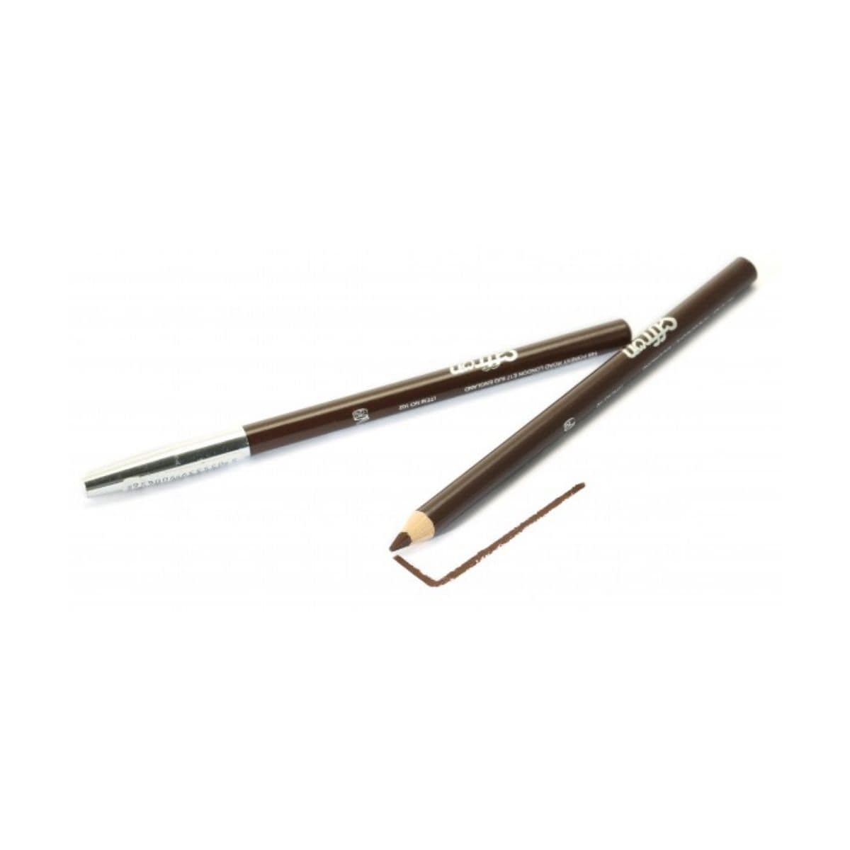 Saffron London Waterproof Eyebrow Pencil - Dark Brown | Discount Brand Name Cosmetics