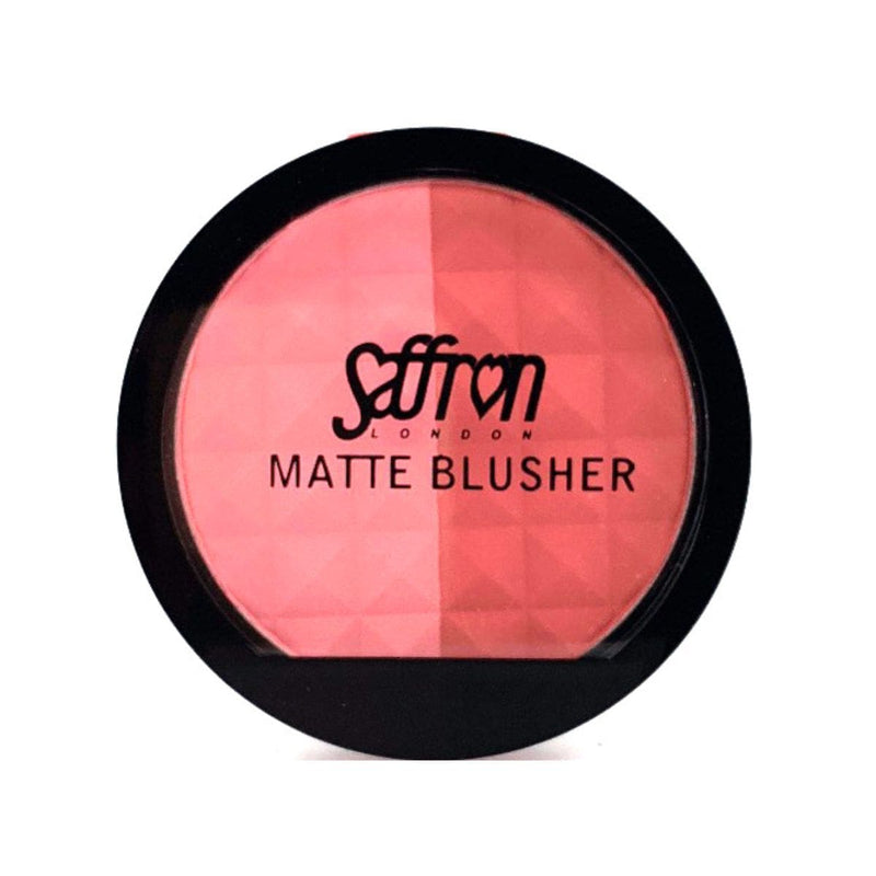 Saffron Matte Blusher [Duo Pan] - 01 | Discount Brand Name Cosmetics