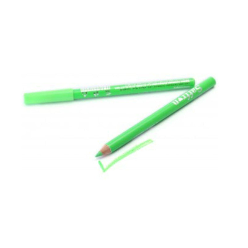 Saffron Neon Eye & Lip Pencils - Neon Green  | Discount Brand Name Cosmetics