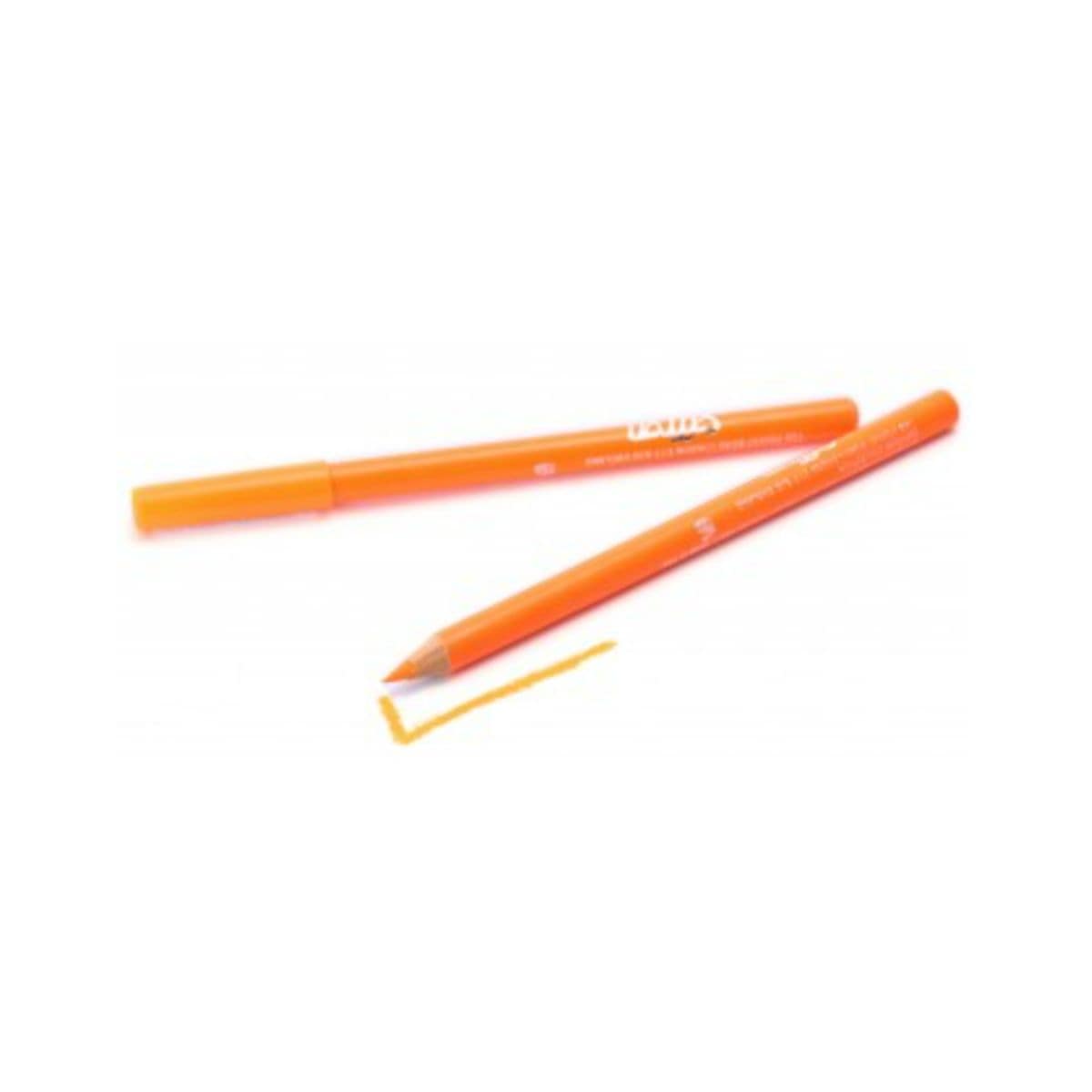 Saffron Neon Eye & Lip Pencils - Neon Orange | Discount Brand Name Cosmetics