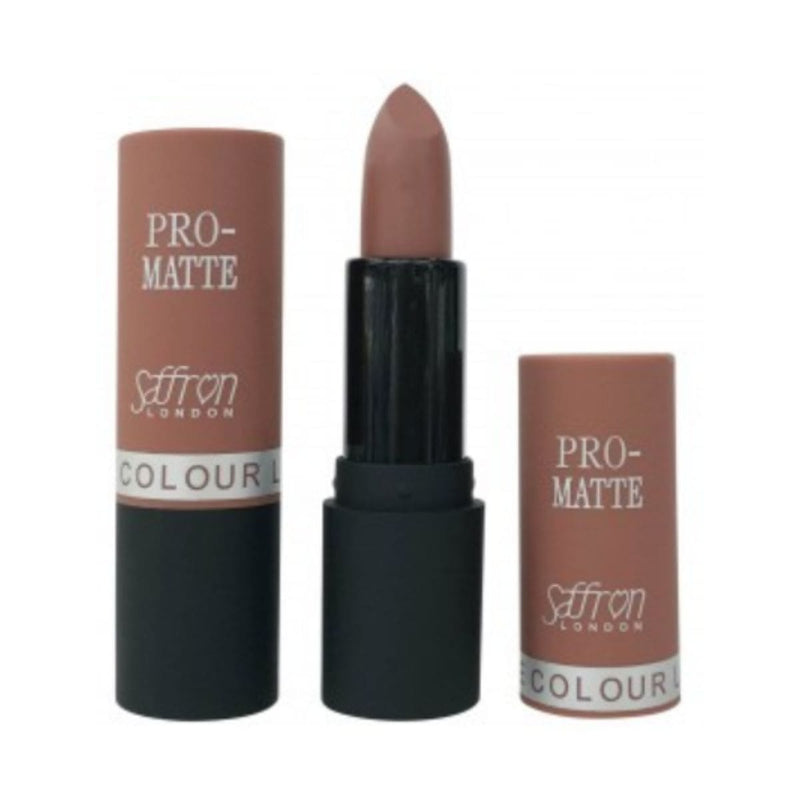 Saffron Pro Matte Colour Lipstick - 03 Matte Natural | Discount Brand Name Cosmetics