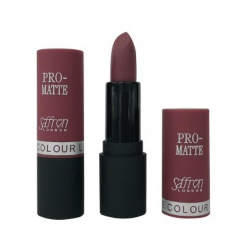 Saffron Pro Matte Colour Lipstick - 08 Matte Honey | Discount Brand Name Cosmetics