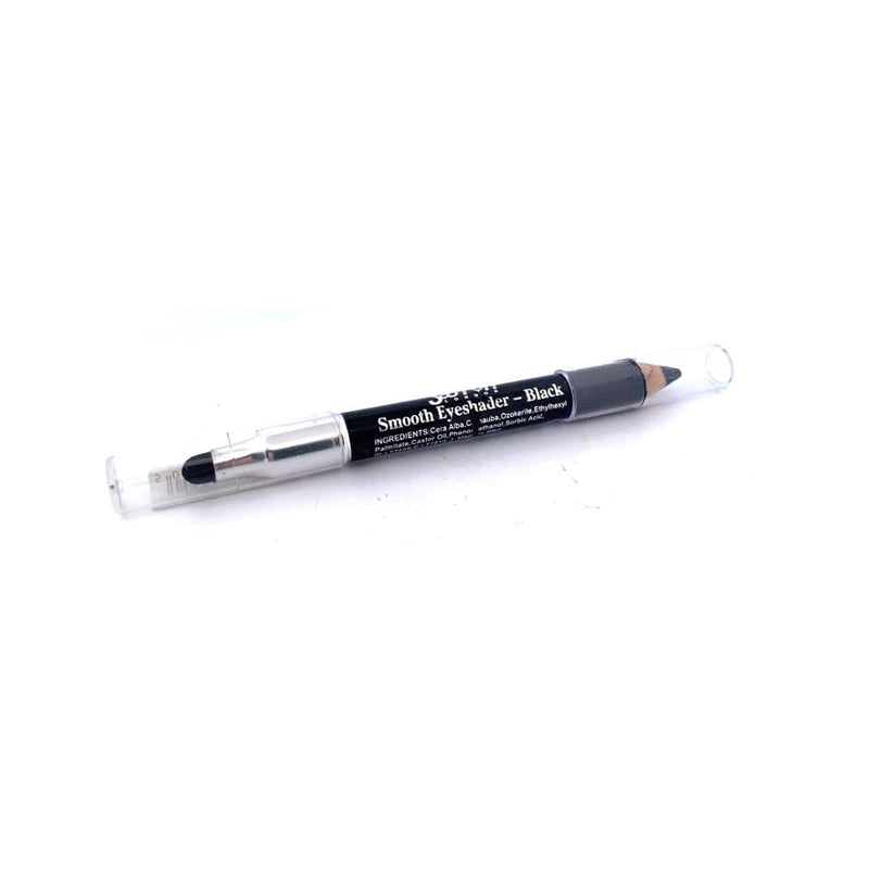 Saffron Smooth Eyeshader Pencil - Black | Discount Brand Name Cosmetics