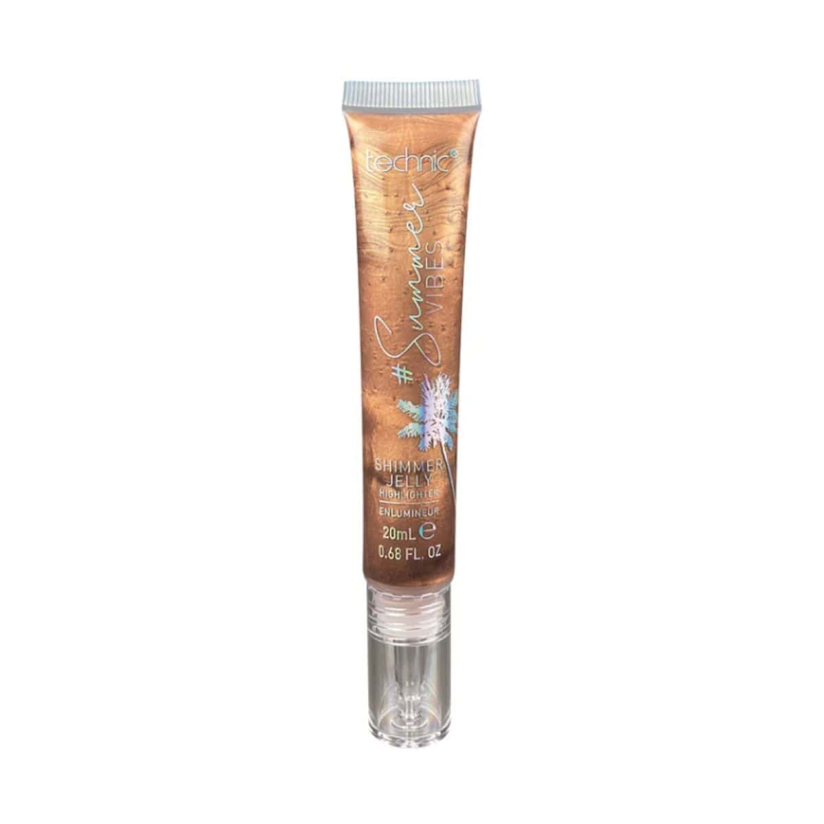 Technic Summer Vibes Shimmer Jelly Highlighter - Bronzed Beauty | Discount Brand Name Cosmetics