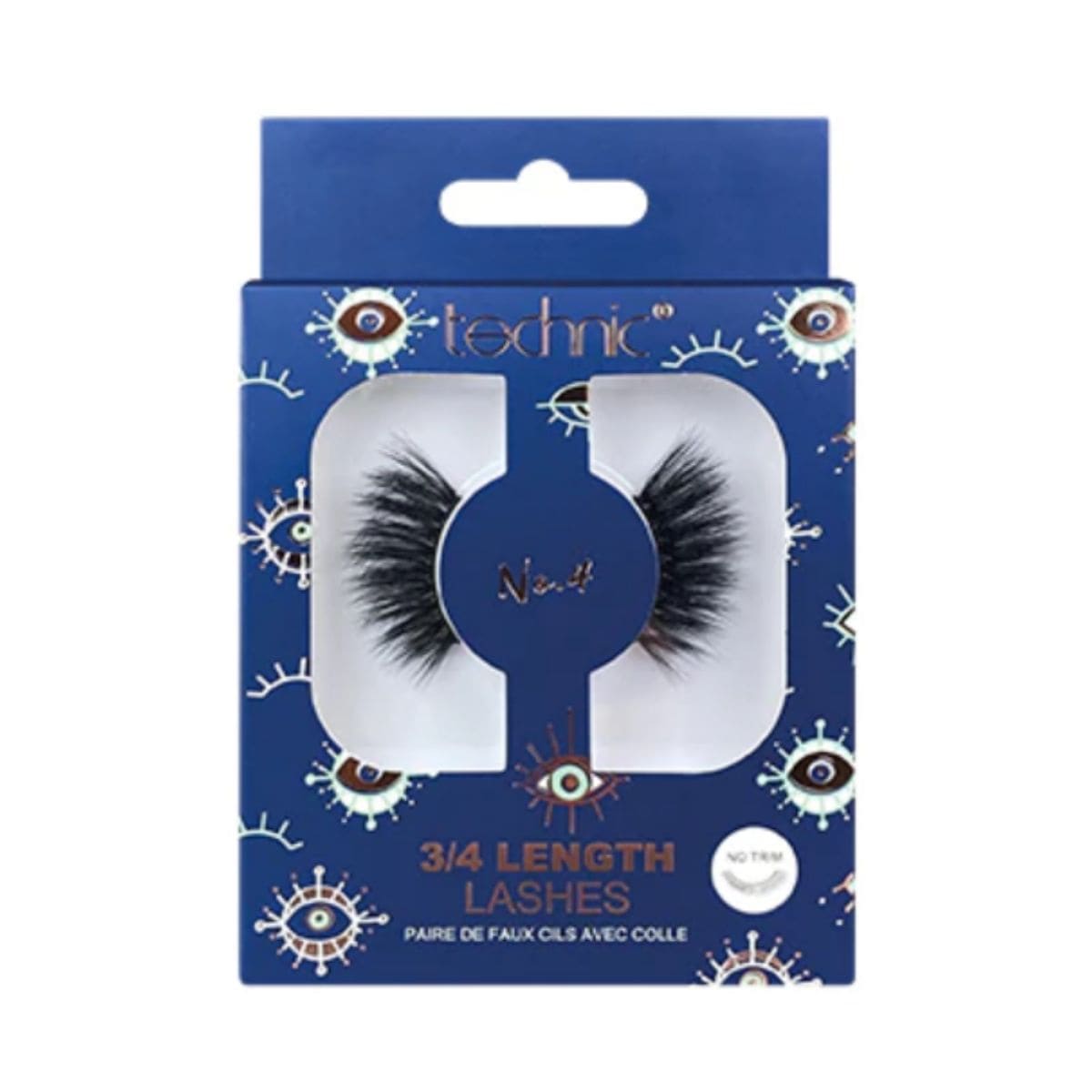 Technic 3/4 Length Lashes - No.4 | Discount Brand Name Cosmetics