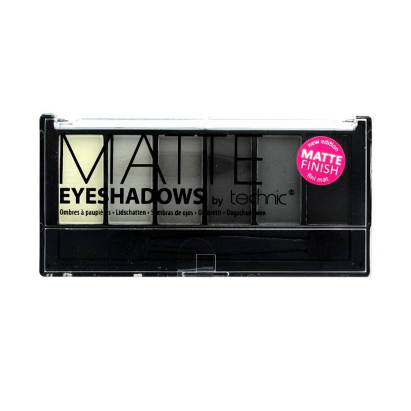 Technic 6pc Eyeshadow Palette - Matte Smokey | Discount Brand Name Cosmetics