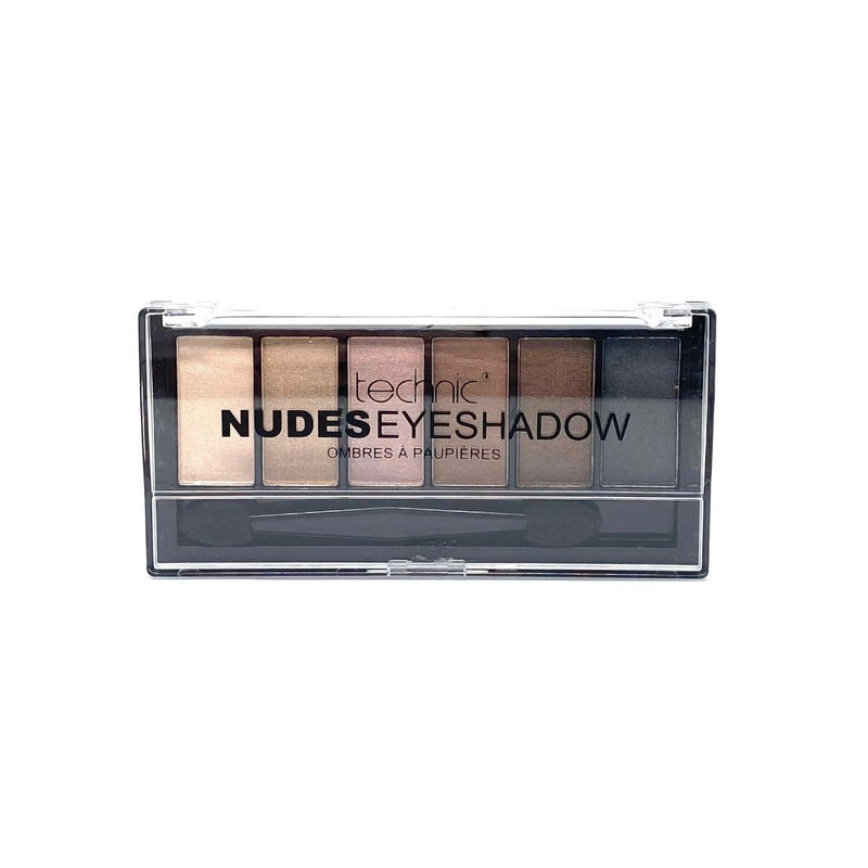 Technic 6pc Eyeshadow Palette - Nudes | Discount Brand Name Cosmetics