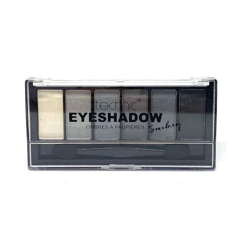 Technic 6pc Eyeshadow Palette - Smokey | Discount Brand Name Cosmetics