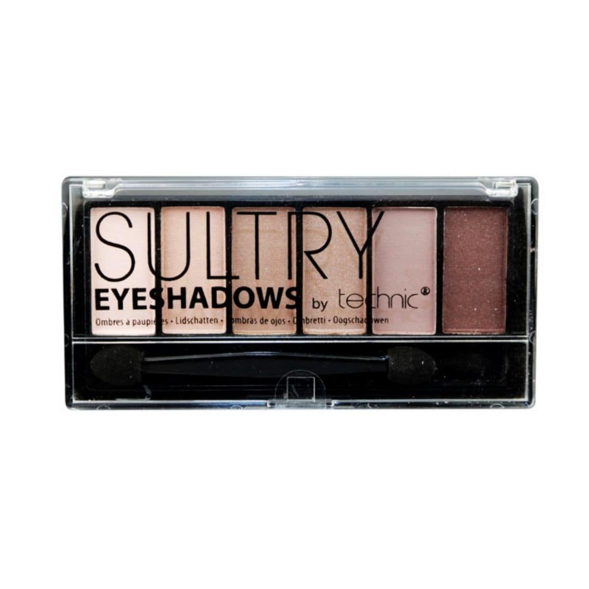 Technic 6pc Eyeshadow Palette - Sultry Rosebud  | Discount Brand Name Cosmetics