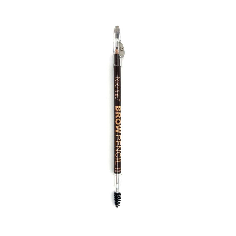 Technic Brow Pencil with Sharpener - Brown Black | Discount Brand Name Cosmetics