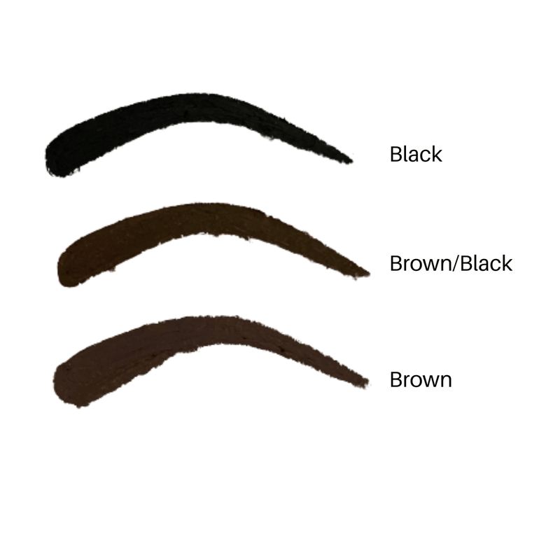 Technic Brow Pencil with Sharpener - Brown Black