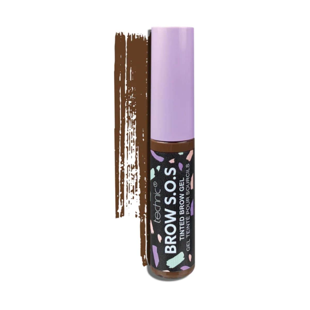 Technic Brow S.O.S Tinted Brow Gel - Caramel Brown | Discount Brand Name Cosmetics