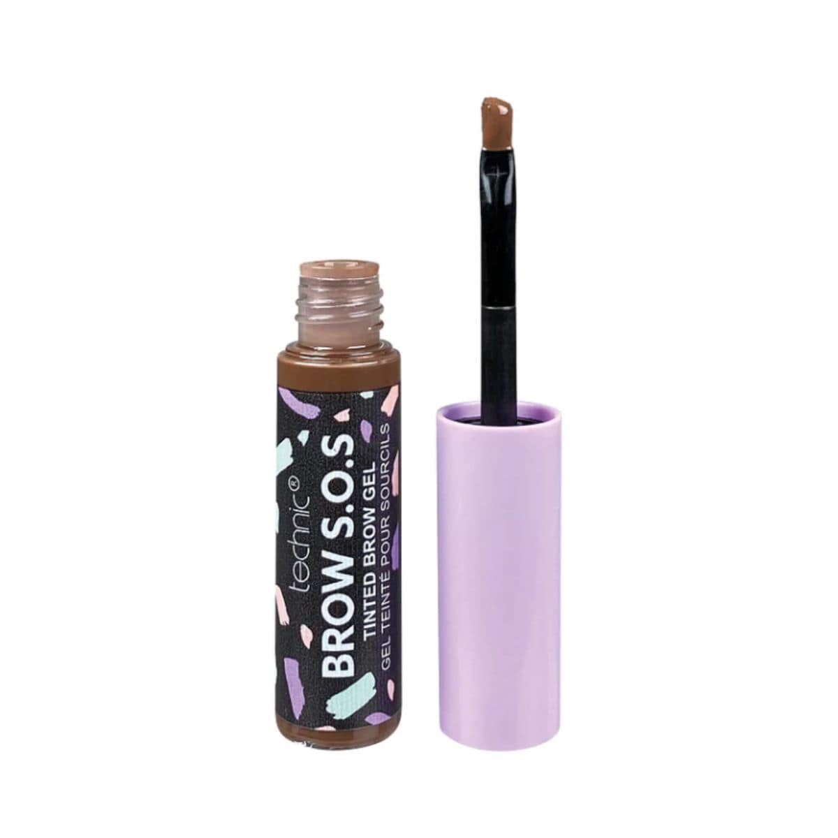 Technic Brow S.O.S Tinted Brow Gel - Caramel Brown | Discount Brand Name Cosmetics