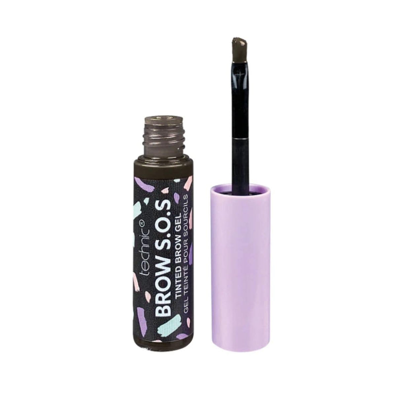 Technic Brow S.O.S Tinted Brow Gel - Cocoa Bean | Discount Brand Name Cosmetics