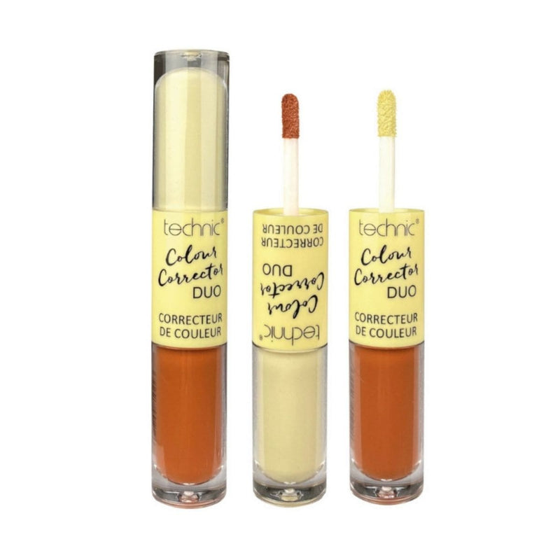 Technic Colour Corrector Duos - Yellow/Orange  | Discount Brand Name Cosmetics