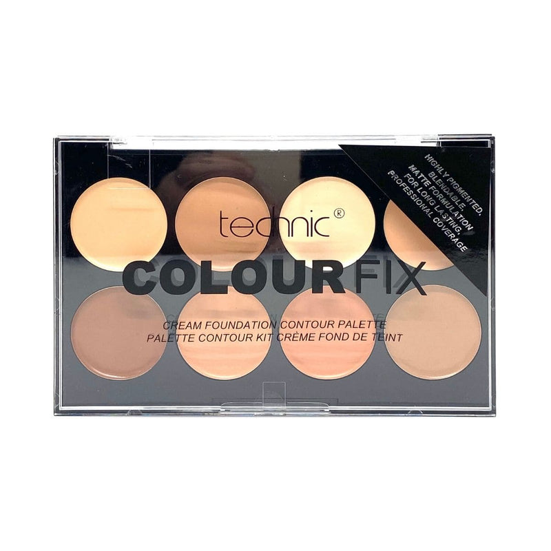 Technic Colour Fix Cream Foundation Contour Palette | Discount Brand Name Cosmetics