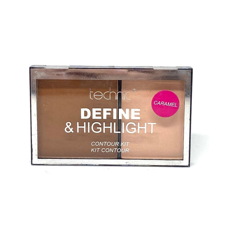 Technic Define & Highlight Palette - Caramel | Discount Brand Name Cosmetics