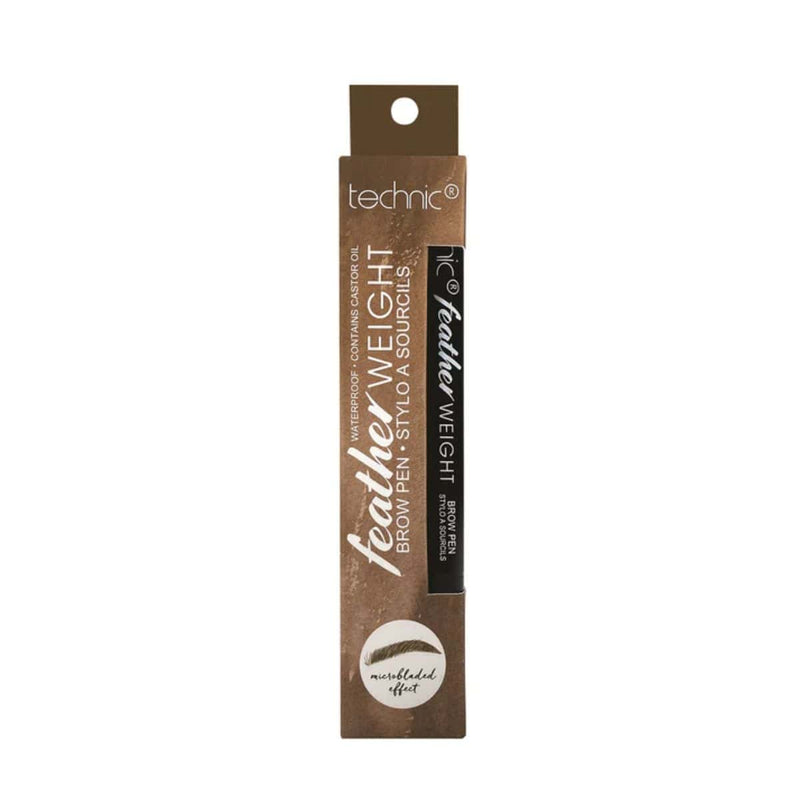 Technic Featherweight Brow Pen - Ash Brown | Discount Brand Name Cosmetics