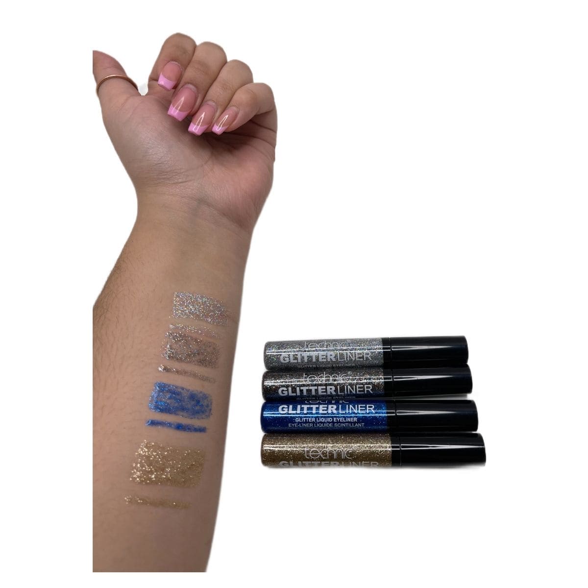 Technic Glitter Liquid Eyeliner - Blue