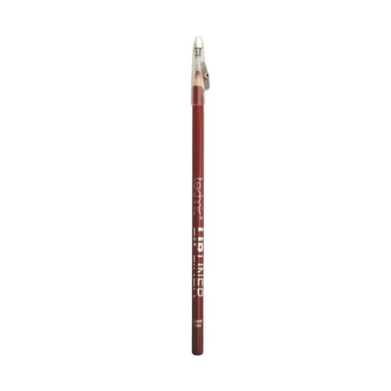 Technic Lip Liner Pencil & Sharpener - Dark Red | Discount Brand Name Cosmetics